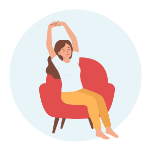 Keep moving during TV time